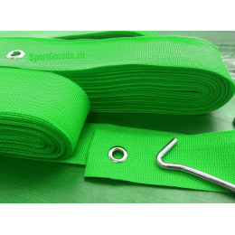 Разметка площадки для волейбола 9х18м - зелёный (ленты)