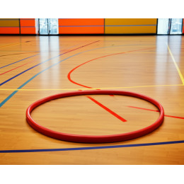 Обруч стальной утяжеленный 90см 1100г