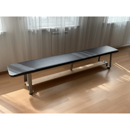 Скамья гимнастическая мягкая 3,0м, ножки металлические