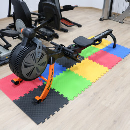 Мат-пазл повышенной плотности 48х48 см, 8 мм (Синий)