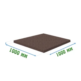 Резиновое покрытие 1000x1000x20мм для бассейнов - Pool
