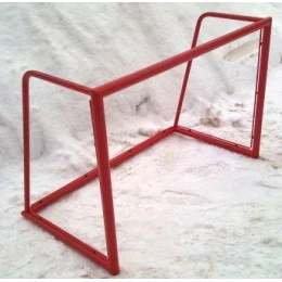 Ворота тренировочные цельносварные для хоккея 120X80X60см